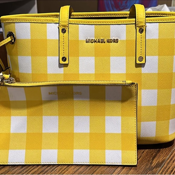 MICHAEL Michael Kors Handbags - Michael Kors Handbag and Wristlet